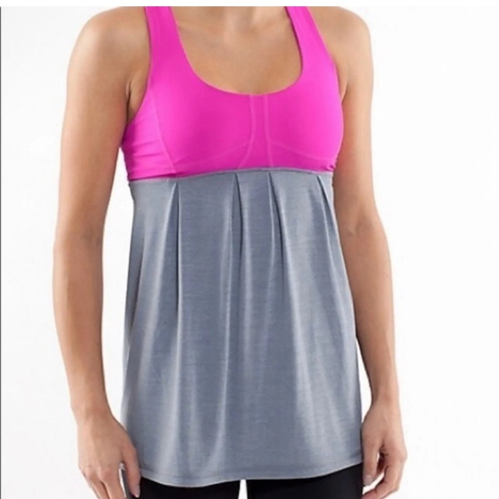 Lululemon Athletica run your heart out tank size 10